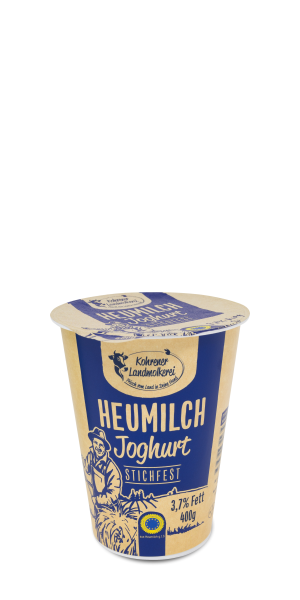 frischer Heumilch Joghurt mild 3,7% 400g
